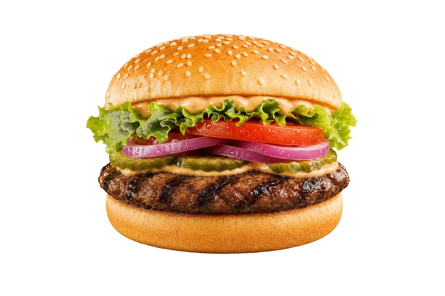 برگر ذغالی